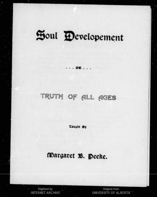 Margaret B. Peeke  Soul Development.jpg