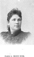 DYER, Mrs. Clara L. Brown