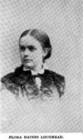 LOUGHEAD, Mrs. Flora Haines